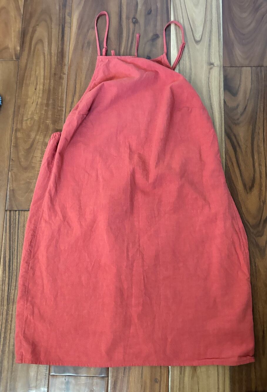 a new day Coral Red Cami Slip Dress Size XS